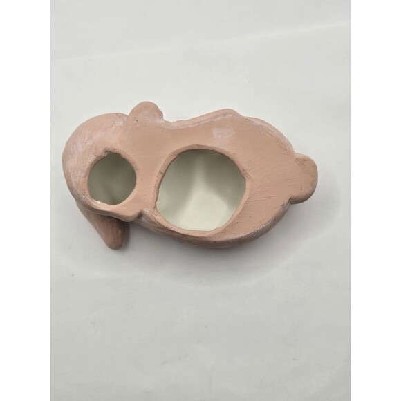 Garden Terra Cotta Bunny Rabbit Figure Aprox 4” X 2.75” Adorable - Picture 5 of 10